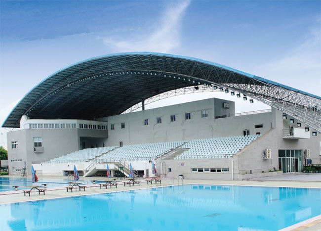 雅安游泳馆网架